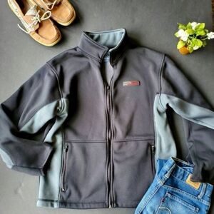 💍Cherokee Brand Grey and Black Fleece Jacket